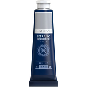 L&B OIL PAINT 40 ML - SILVER 710