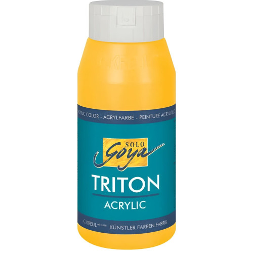 SOLO GOYA АКРИЛНА БОЯ TRITON 750 МЛ. - MAIZE YELLOW