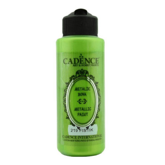 CADENCE АКРИЛНА БОЯ МЕТАЛИК 120 МЛ. - PISTACHIO GREEN 219
