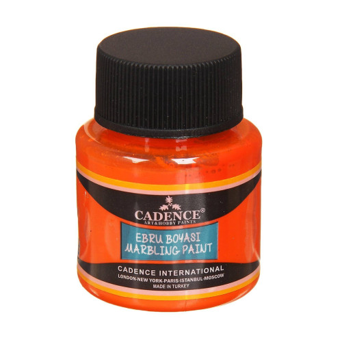 CADENCE БОЯ С МРАМОРЕН ЕФЕКТ EBRU 45 МЛ. - ORANGE 859