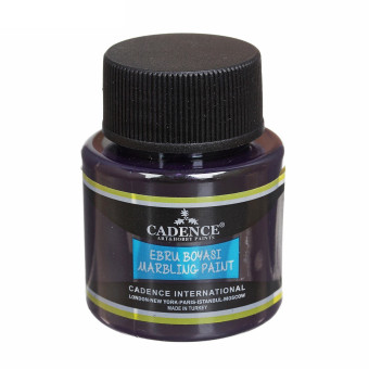 CADENCE БОЯ С МРАМОРЕН ЕФЕКТ EBRU 45 МЛ. - PURPLE 861