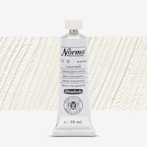 SCHMINCKE МАСЛЕНА БОЯ NORMA PROFESSIONAL 35 ML TRANSPARENT WHITE
