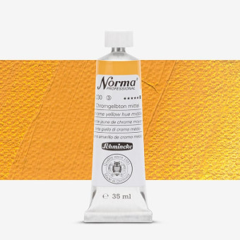 SCHMINCKE МАСЛЕНА БОЯ NORMA PROFESSIONAL 35 ML CHROME YELLOW HUE MEDIUM
