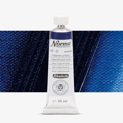 SCHMINCKE МАСЛЕНА БОЯ NORMA PROFESSIO 35 ML INDANTHRENE BLUE