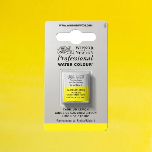 W&N АКВАРЕЛНА БОЯ PROFESSIONAL H/PAN - CADMIUM LEMON