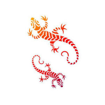 VIVA DECOR УНИВЕРСАЛЕН ШАБЛОН A4 - GECKO