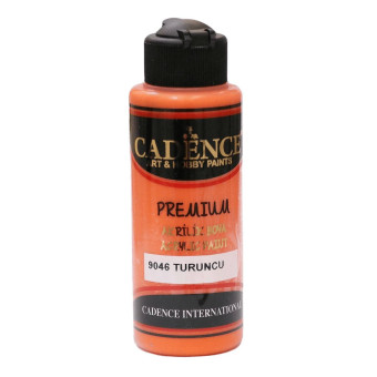 CADENCE АКРИЛНА БОЯ PREMIUM 120 МЛ. - CAPTIVE ORANGE 9046