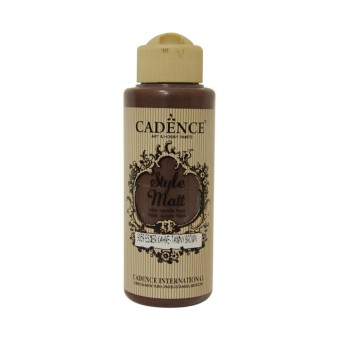 CADENCE АКРИЛНА БОЯ STYLE MATT 120 МЛ. - TAWNY BROWN 9059