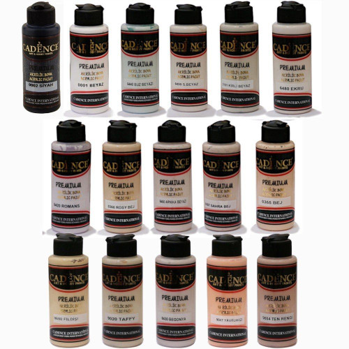 CADENCE ACRYLIC PAINT PREMIUM 120 ML. - CELERY 9066