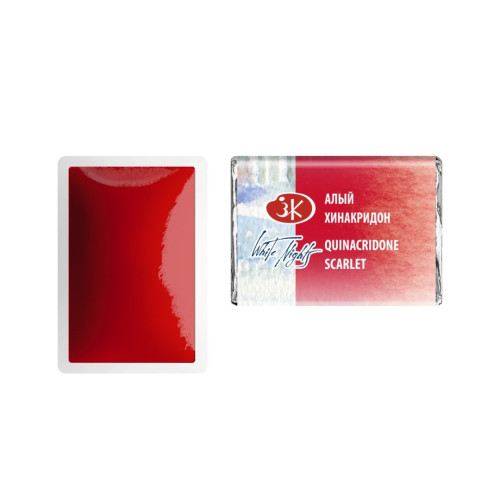LENINGRAD WATERCOLOUR PAINT 2.5 ML - QUINACRIDONE SCARLET