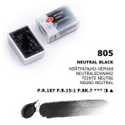 LENINGRAD WATERCOLOUR PAINT 2.5 ML. - NEUTRAL BLACK