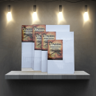 VINCENT 50/50 3D PRIMED CANVAS WITH STRETCHED FRAME 380 G/M²