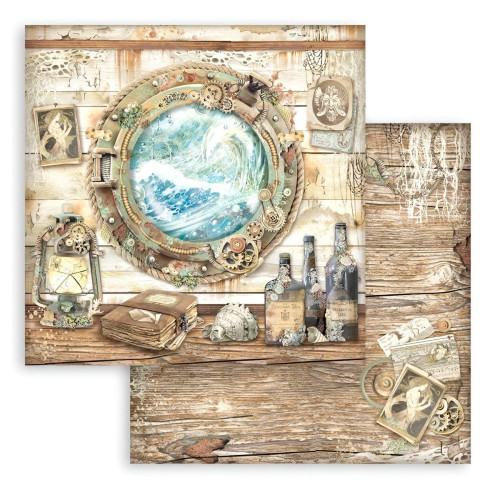 STAMPERIA SONGS OF THE SEA КАРТОН 30,5/30,5 СМ - SBB957