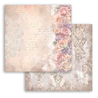 STAMPERIA ROMANCE FOREVER CARDBOARD 30.5/30.5 CM - SBB972