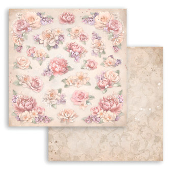 STAMPERIA ROMANCE FOREVER CARDBOARD 30.5/30.5 CM - SBB975
