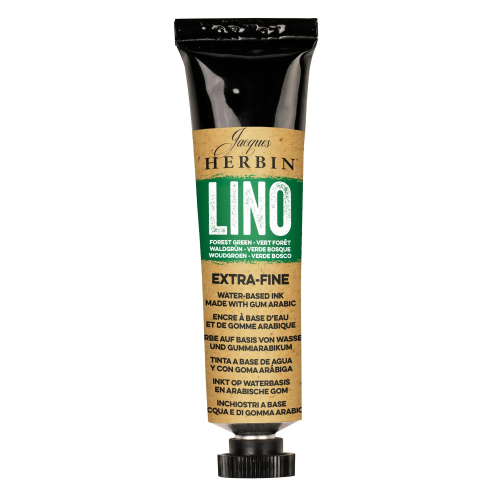 JACQUES HERBIN INK FOR LINOGRAPHY 35ML DARK GREEN 80540T