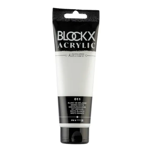 BLOCKX АКРИЛНА БОЯ MIXING WHITE 120ML 60011BXC