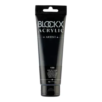 BLOCKX АКРИЛНА БОЯ SMOKE BLACK 120ML 60100BXC