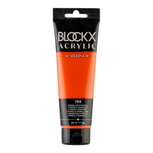 BLOCKX АКРИЛНА БОЯ VERMILION PYRROLO 120ML 60753BXC
