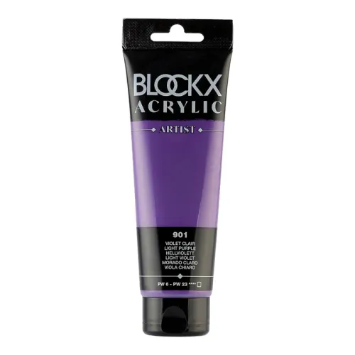 BLOCKX АКРИЛНА БОЯ LIGHT VIOLET 120ML 60901BXC