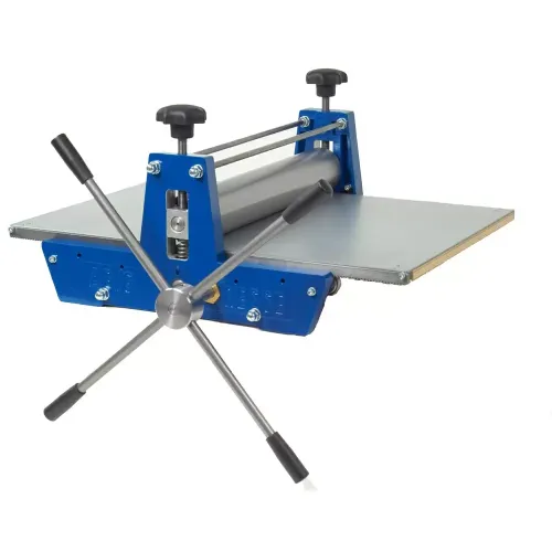 ABIG PRESS FOR PRINTING WITH REDUCER AND MOVABLE TABLE 50×70