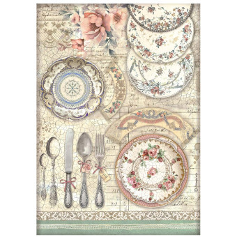 STAMPERIA BROCANTE ДЕКУПАЖНА ХАРТИЯ А4 - DFSA4856