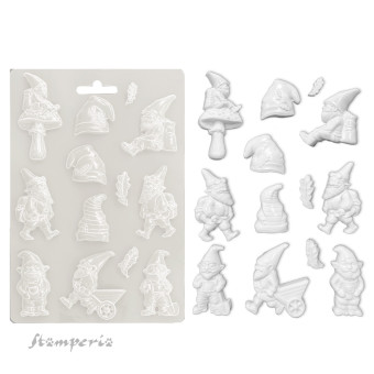 STAMPERIA HIDDEN GROVE SOFT MOULD A5 - K3PTA5669