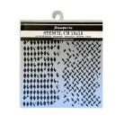 STAMPERIA AROUND THE WORLD TEMPLATE 18 X 18 CM – KSTDQ82