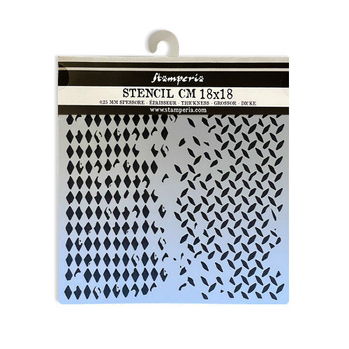 STAMPERIA AROUND THE WORLD TEMPLATE 18 X 18 CM – KSTDQ82