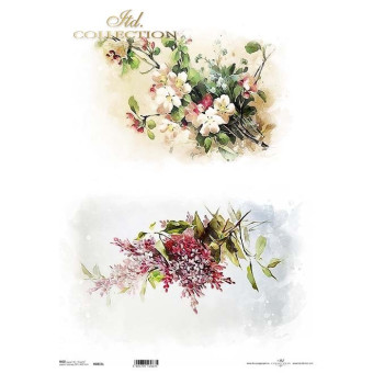 ITD COLLECTION ДЕКУПАЖНА ОРИЗОВА ХАРТИЯ А3 - R0815L