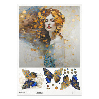 ITD COLLECTION ДЕКУПАЖНА ОРИЗОВА ХАРТИЯ А3 - R1239L