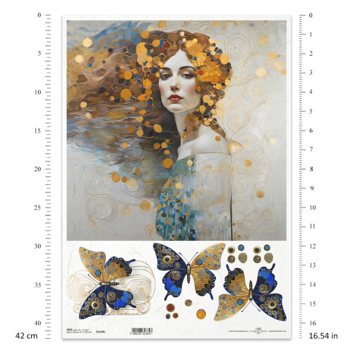 ITD COLLECTION ДЕКУПАЖНА ОРИЗОВА ХАРТИЯ А3 - R1239L