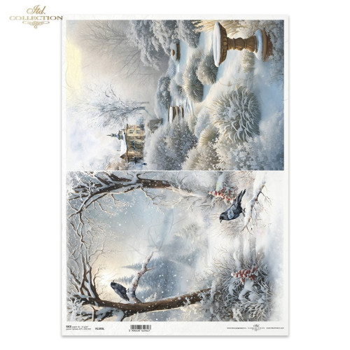ITD COLLECTION ДЕКУПАЖНА ОРИЗОВА ХАРТИЯ А3 - R1393L