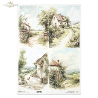 ITD COLLECTION ДЕКУПАЖНА ОРИЗОВА ХАРТИЯ А3 - R1416L