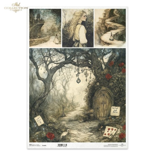 ITD COLLECTION ДЕКУПАЖНА ОРИЗОВА ХАРТИЯ А3 - R1469L