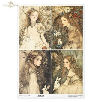 ITD COLLECTION ДЕКУПАЖНА ОРИЗОВА ХАРТИЯ А3 - R1477L