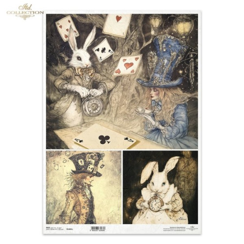 ITD COLLECTION ДЕКУПАЖНА ОРИЗОВА ХАРТИЯ А3 - R1481L