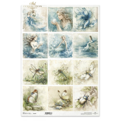 ITD COLLECTION ДЕКУПАЖНА ОРИЗОВА ХАРТИЯ А3 - R1593L