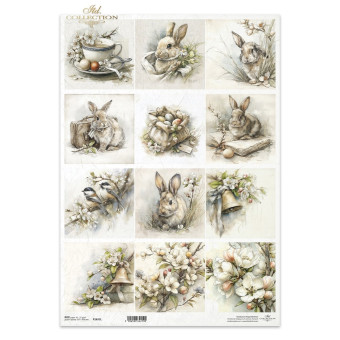 ITD COLLECTION ДЕКУПАЖНА ОРИЗОВА ХАРТИЯ А3 - R1631L