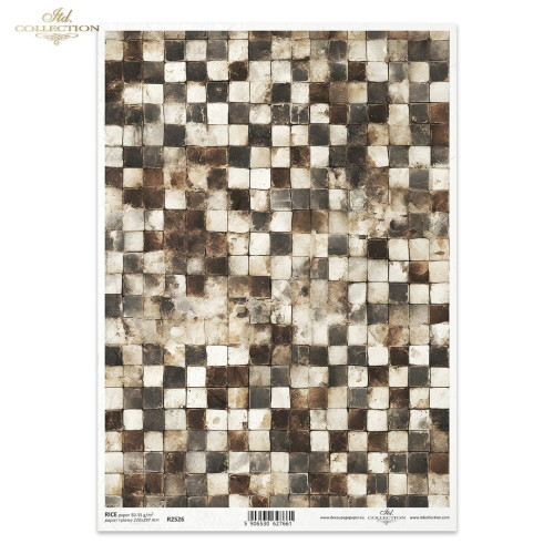 ITD COLLECTION DECOUPAGE RICE PAPER A4 - R2526