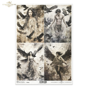 ITD COLLECTION ДЕКУПАЖНА ОРИЗОВА ХАРТИЯ А4 - R2536