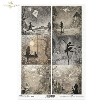 ITD COLLECTION ДЕКУПАЖНА ОРИЗОВА ХАРТИЯ А4 - R2539