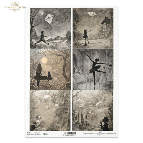 ITD COLLECTION ДЕКУПАЖНА ОРИЗОВА ХАРТИЯ А4 - R2539