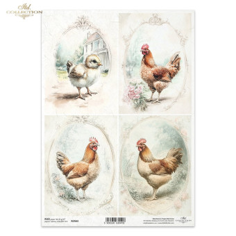 ITD COLLECTION ДЕКУПАЖНА ОРИЗОВА ХАРТИЯ А4 - R2563