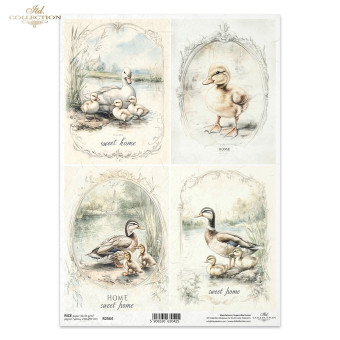 ITD COLLECTION DECOUPAGE RICE PAPER A4 - R2564
