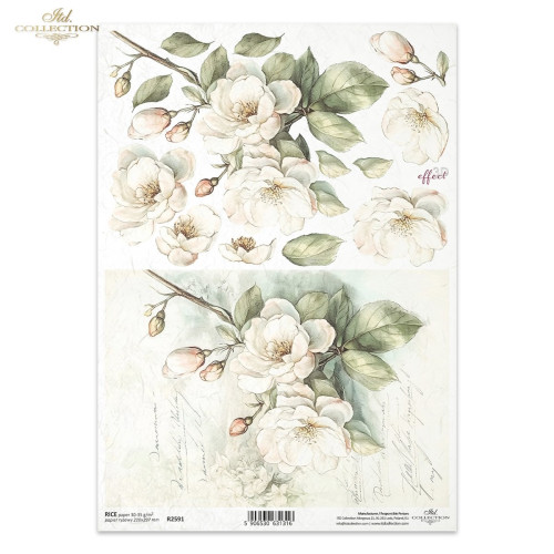 ITD COLLECTION DECOUPAGE RICE PAPER A4 - R2591