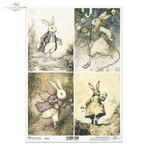 ITD COLLECTION ДЕКУПАЖНА ОРИЗОВА ХАРТИЯ А4 - R2635