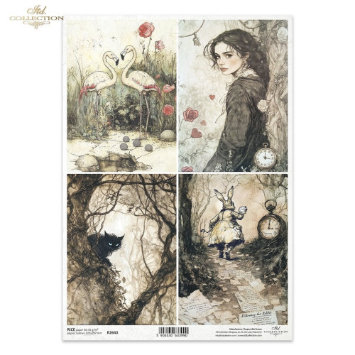 ITD COLLECTION ДЕКУПАЖНА ОРИЗОВА ХАРТИЯ А4 - R2640