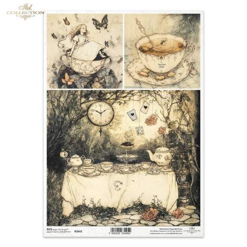 ITD COLLECTION ДЕКУПАЖНА ОРИЗОВА ХАРТИЯ А4 - R2643