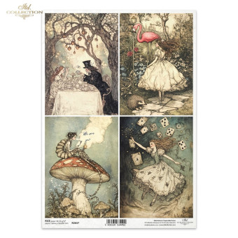 ITD COLLECTION ДЕКУПАЖНА ОРИЗОВА ХАРТИЯ А4 - R2647